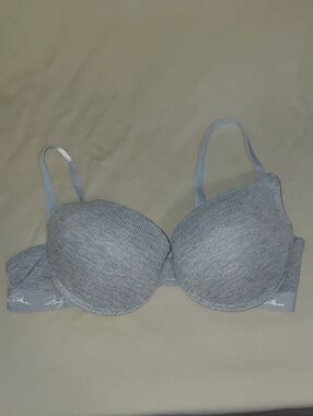 Marilyn Monroe Padded Bra in Light Gray 36B